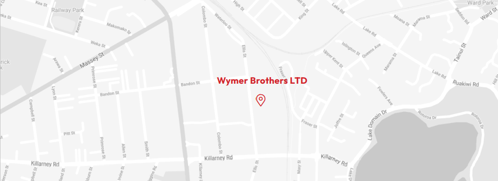Wymer Brothers Location Map